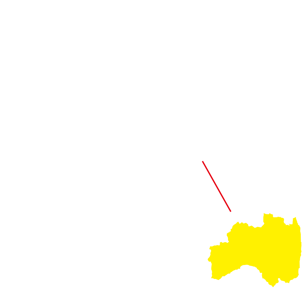 福島の地図